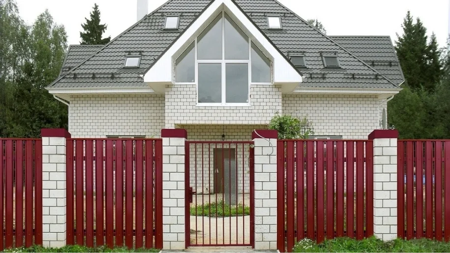 М-образный штакетник 0